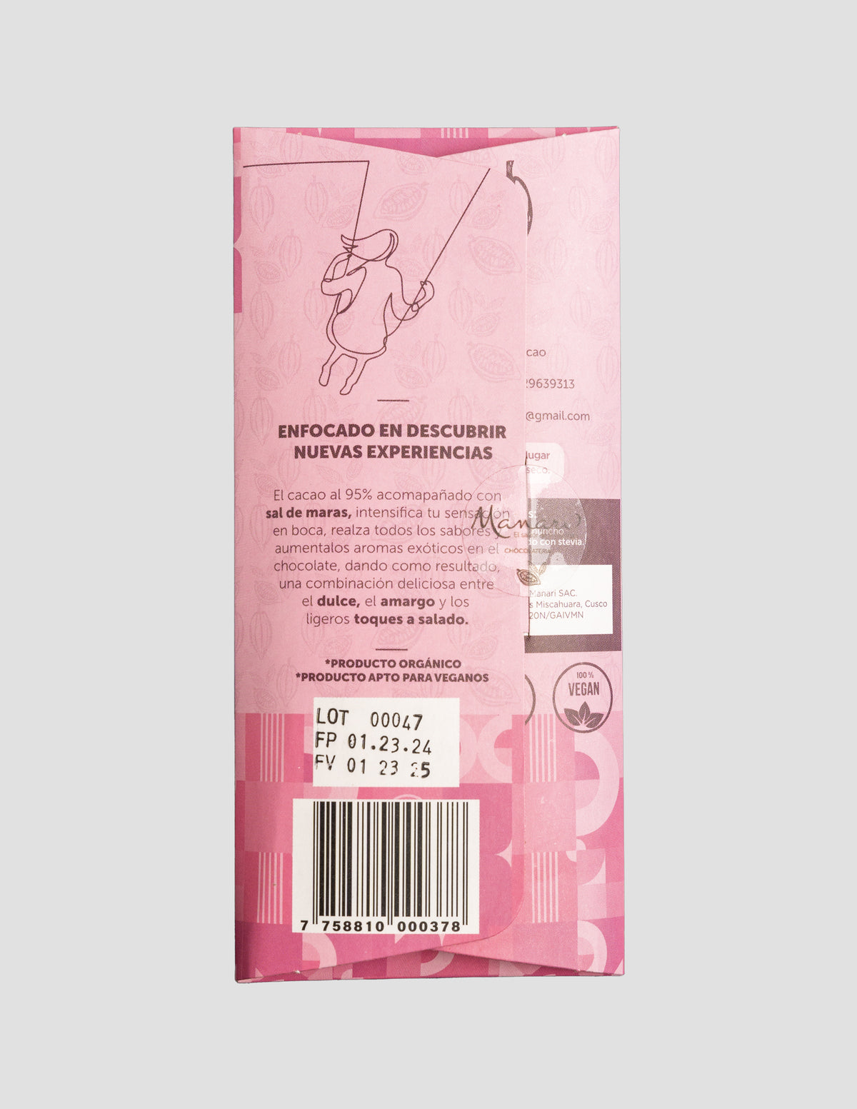 Cusco 95% Stevia &amp; Maras Salt